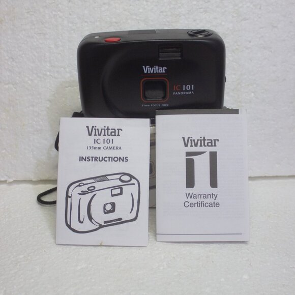 Vivitar IC101 Panorama 35mm Film Camera - Picture 3 of 3